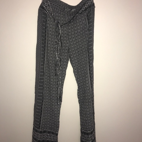 Cynthia Rowley Pants - Lounge high rise pants wide leg Cynthia Rowley Pants - Lounge high rise pants wide leg